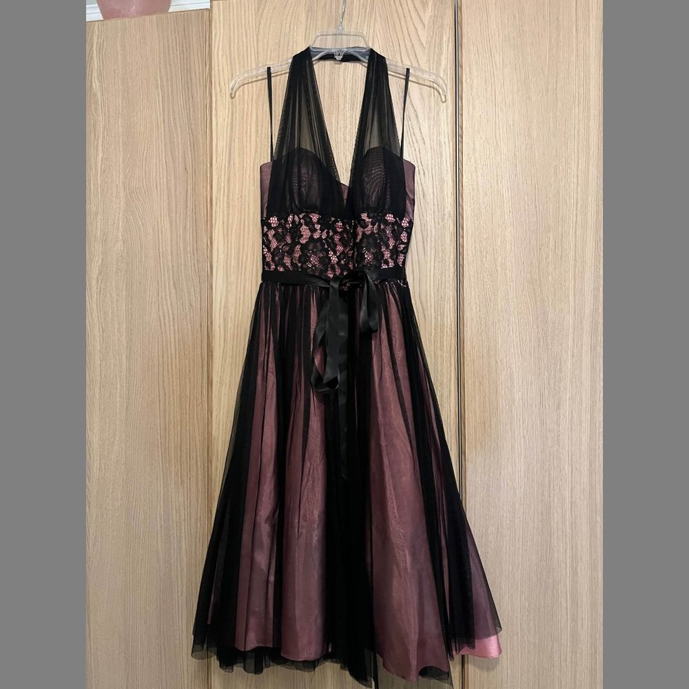 A-Line Halter Party Dress